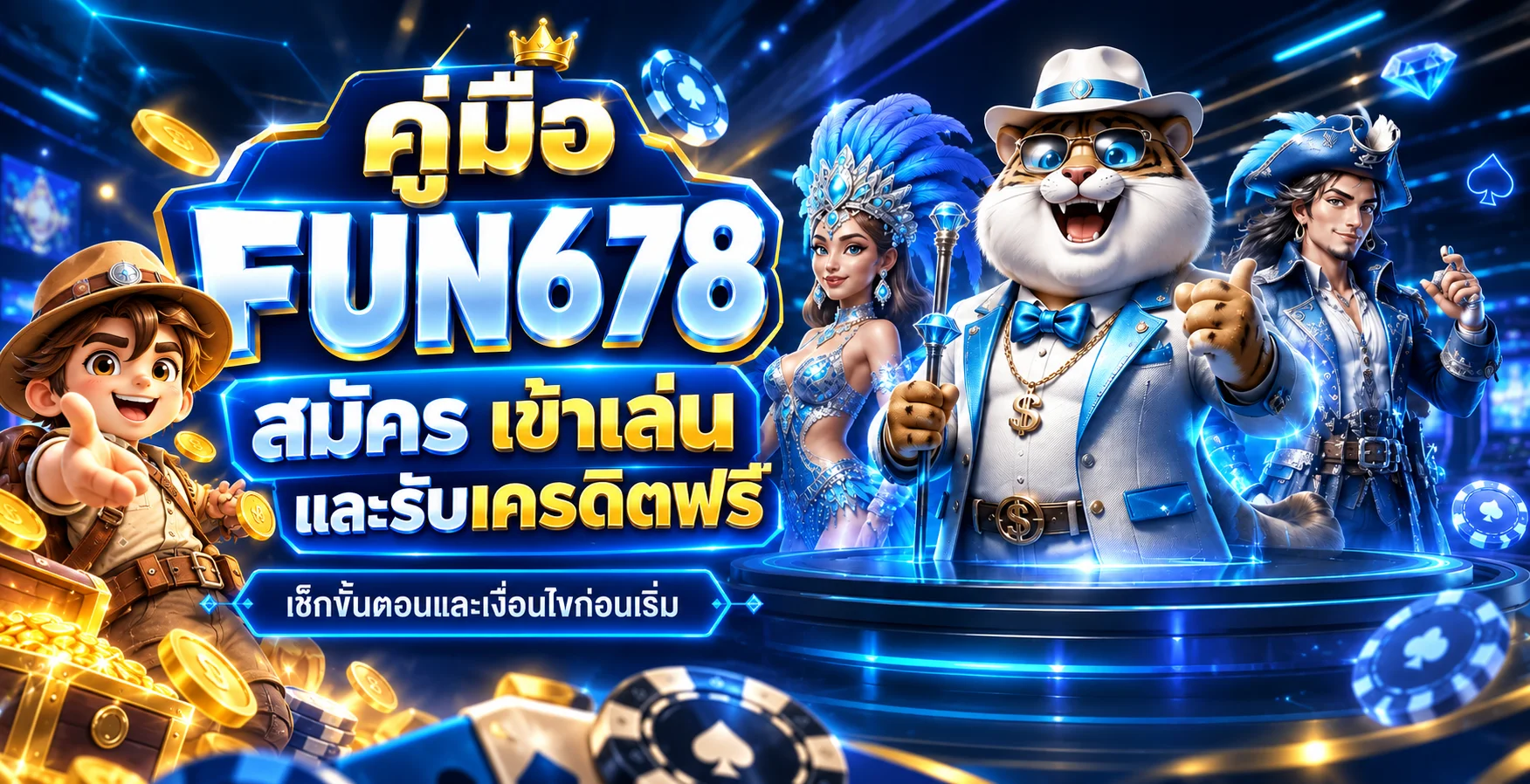 fun678 คู่มือสมัคร ทางเข้า และเครดิตฟรีสำหรับมือใหม่